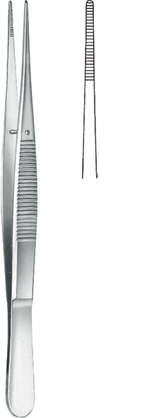 Dressing forceps, delicate