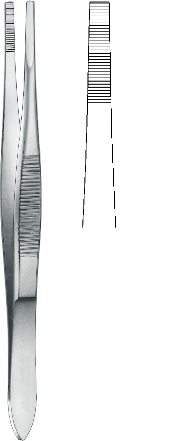 Dressing forceps, Swedish type