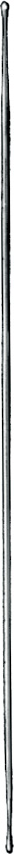 probe, button end, Ø 1.0 mm