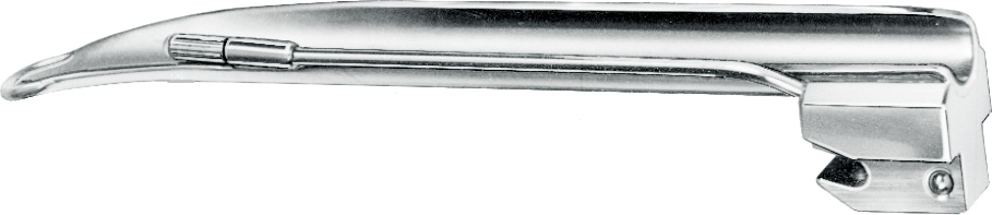 Laryngoscope blade, acc. to Miller-Baby, no. 2