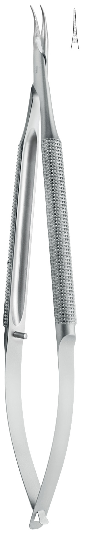 Micro needleholder, straight, without lock