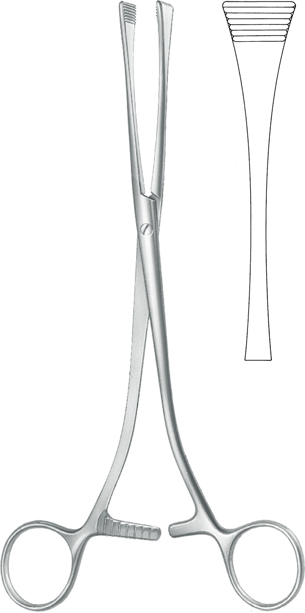 Haemostethic forceps, acc. to Green-Armytage