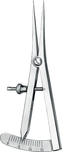 Caliper, Castrovieojo, 0-15 mm