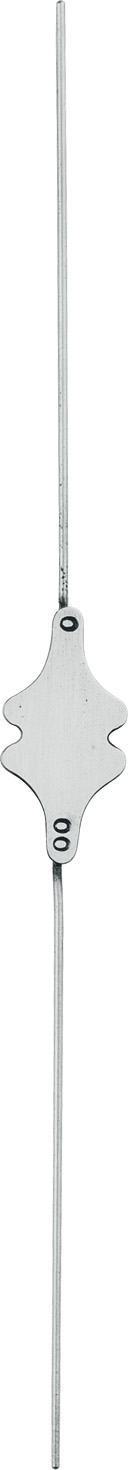 Probe, acc. to Bowman, cylindrical, Sterling Silver