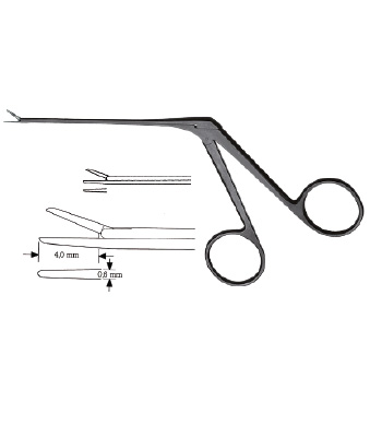 Micro ear forceps, straigh