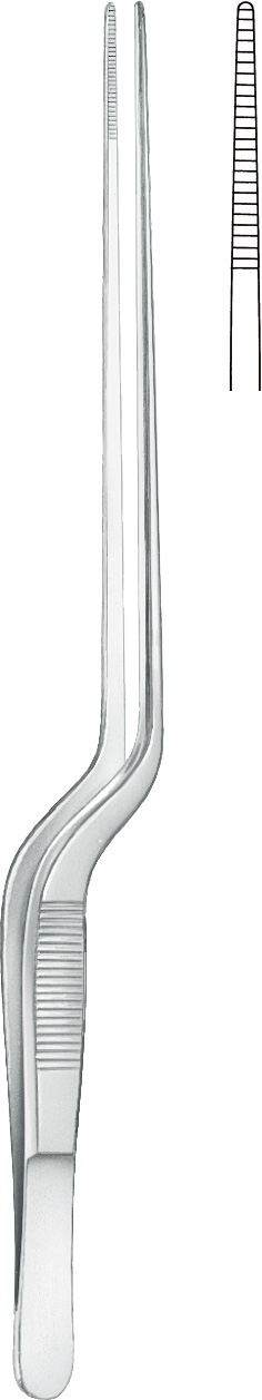 Nasal tampon forceps, acc. to Gruenwald