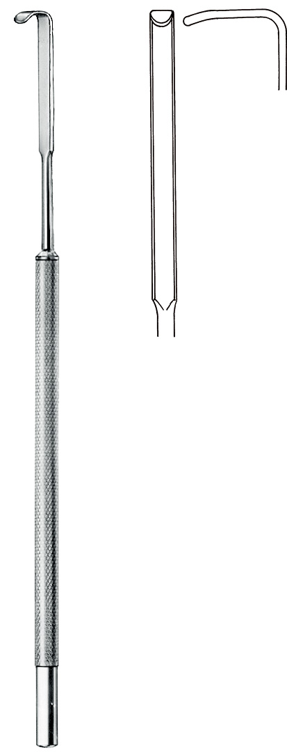 Cleft palate retractor, short
