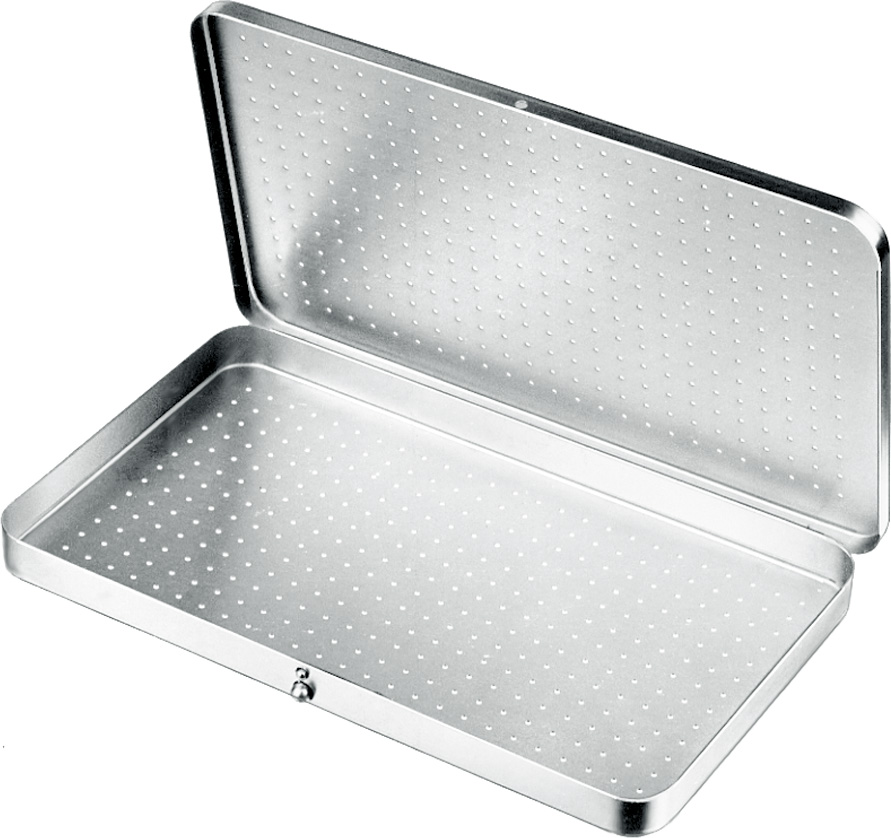 Needle case, perforated