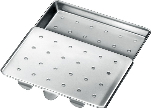 Needle case, perforated